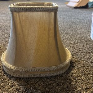 Elegant Tan Lampshade